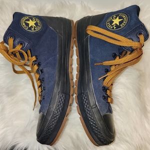 Converse All Stars Chuck Taylor Blue Suede Unisex Shoes Size 8